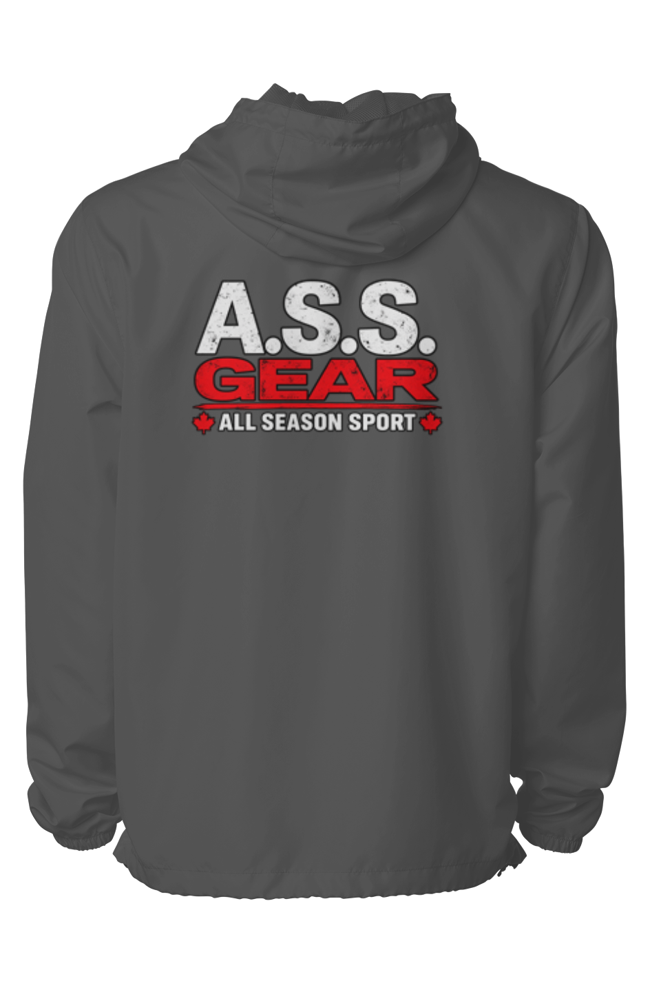 A S S GEAR Water Resistant Lightweight Windbreaker